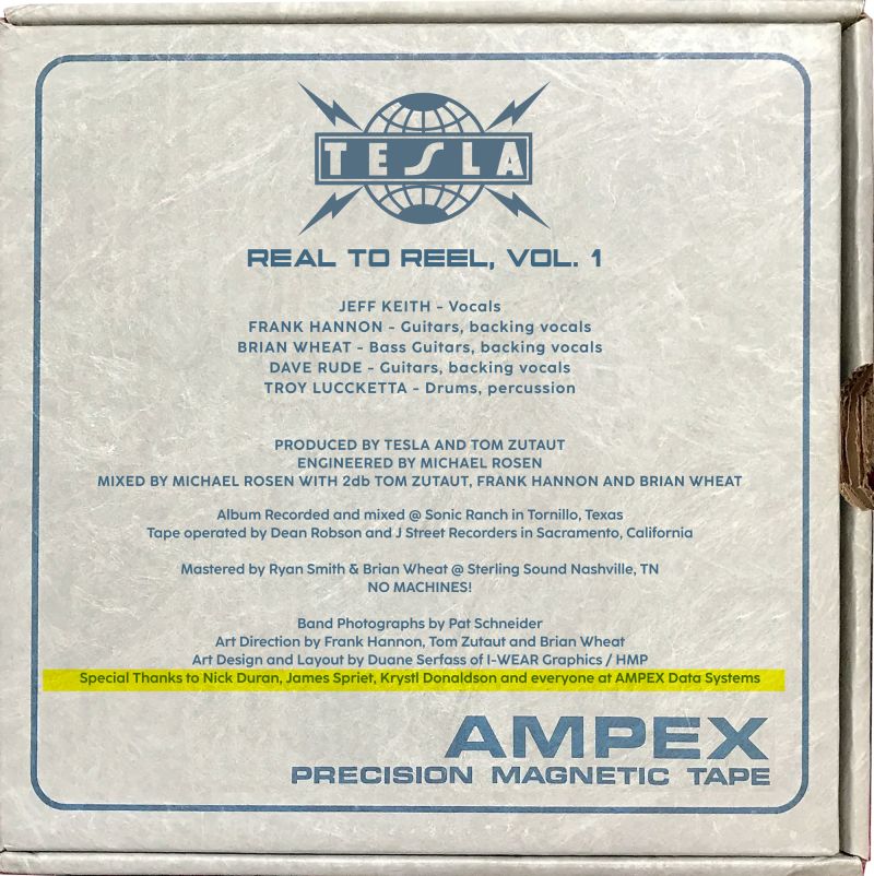 Ampex 456 Reel-to-reel Case - Front - TESLA 
